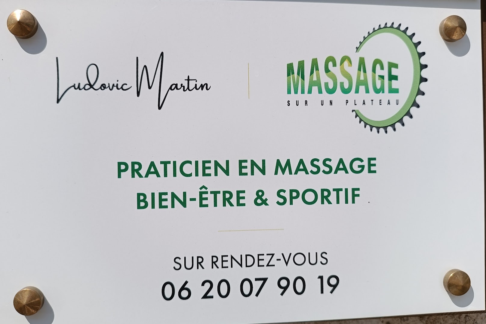 Massage sur un plateau · Photos 1